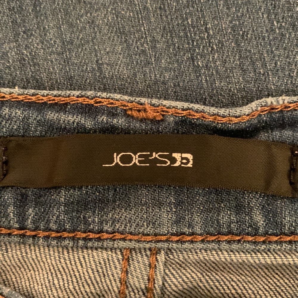 Joe's Jeans Medium Blue Denim Jean Shorts - Picture 3 of 7